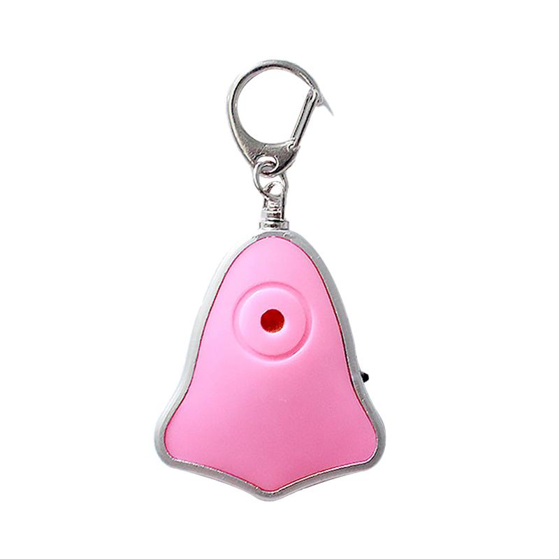 Whistle Key Finder Anti-lost Alarm Locator Wireless Mini Anti-lost Keychain Finder Flashing Beep Bell Shape For Holiday Gifts
