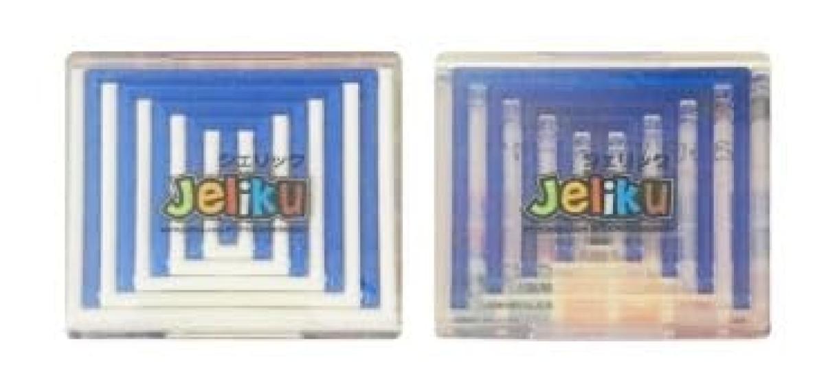 

Jeliku Creative Puzzle, 2 Cases (Colors Must Be Specified) Jeliku Smartphone Stand, Pen Holder, and Memo Holder (Blue x White)