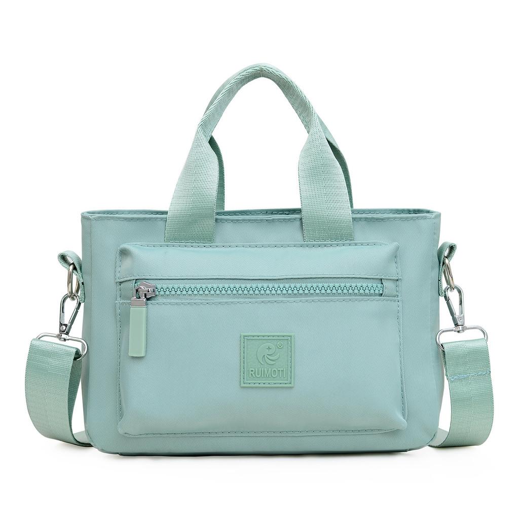 Piccola Borsa a Tracolla in Nylon con Scomparti Multipli per Uso Quotidiano Casual