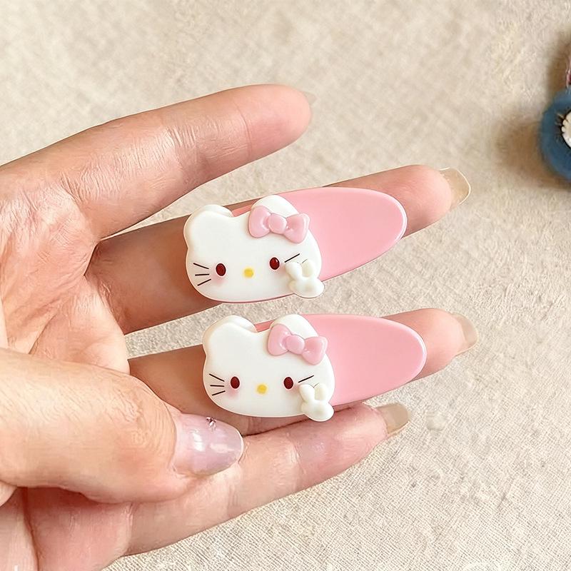 Chubby KT Star Wave Cute Cartoon Girly Hair Clip