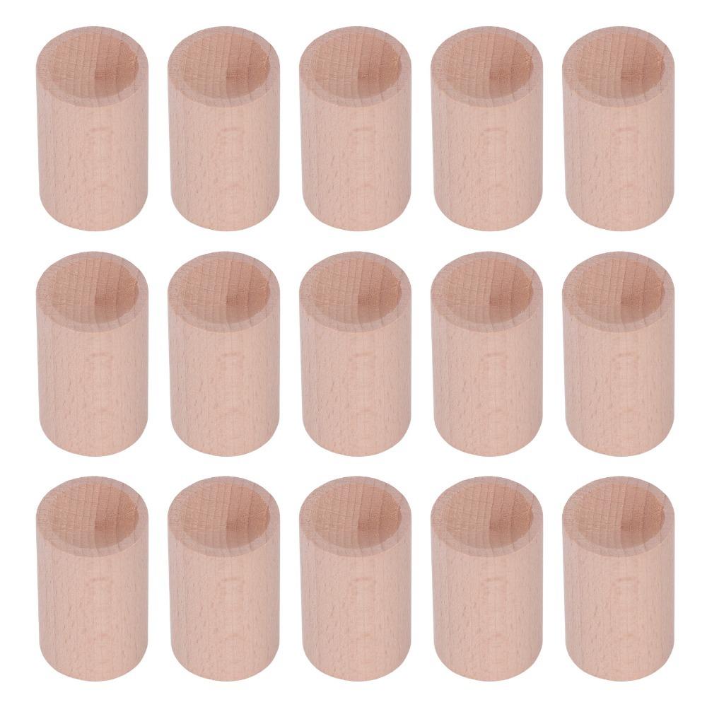 Beech Wood Essential Oil Diffuser Cylindrical Wood Aroma Diffuser Indoor Use