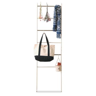 Stil Schmal Mattweiß mit 5 kg Gewicht 45 cm Breit x Tief x 161 cm Perfekt zum Aufhängen von Schals und Mänteln im Eingangsbereich PI-L160 Kleiderbügel,