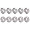 10Pcs Miniature Ball Bearings Stainless Steel High Speed Equipment Parts S6205ZZ 52x25x15mm