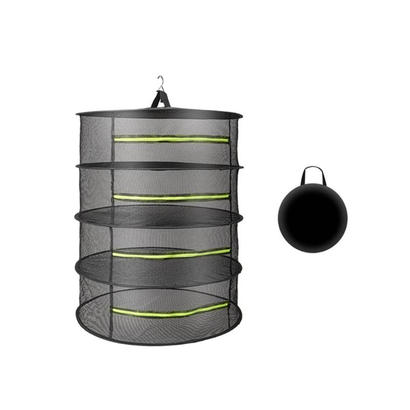 

Foldable Ventilated Mesh Organiser With Hanging Hook Rustproof Nylon Designs Rack For Camping Home Storage Solution