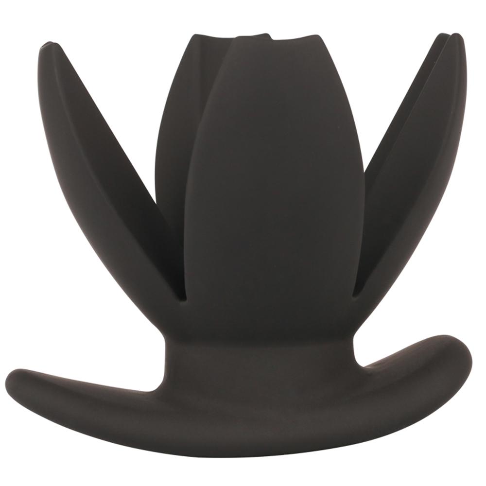 Silicone Anal Dilator Hollow Petal Tunnel Butt Plug Anal Expander Vaginal Speculum Expansion Sounding Anal Adult Sex