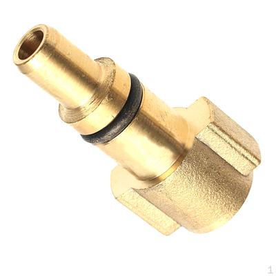 1 Piece Brass Pressure Washer Adapter Quick Connector for Lavor / Kew Alt Black &