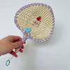 Ins Korean-Style Hand-Held Cartoon Animal Fan, Cute Children's Fan, Portable Handheld Fan