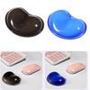 Candy Color Silicone Heart-shaped Wrist Rests Pad Comfort Gel Hand Computer Mouse Support Cushion Wrist Support Cushion