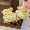 Multipurpose Flower Tissue Box Lightweight Tissue Storage Bag Cute Drawstring Tissue Box  Dormitory