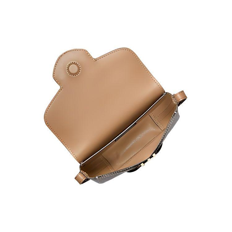 Michael Kors MK Reed Logo Flap Crossbody Bag Small Women Bags Olive-Green 35F3G6RC1T-OLIVE