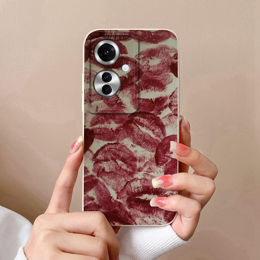 Sacs pour téléphone pour Oppo F25 Pro F23 Realme C20 C25 C30 C31 C33 C35 Narzo N53 N63 Motif Arbre de Coco de Plage Étui de Protection en Silicone Liquide pour Coque Oppo