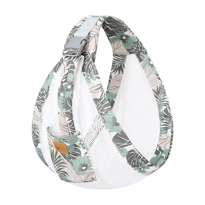 Breathable Newborn Baby Sling: Hands-Free Front Carrier for Summer