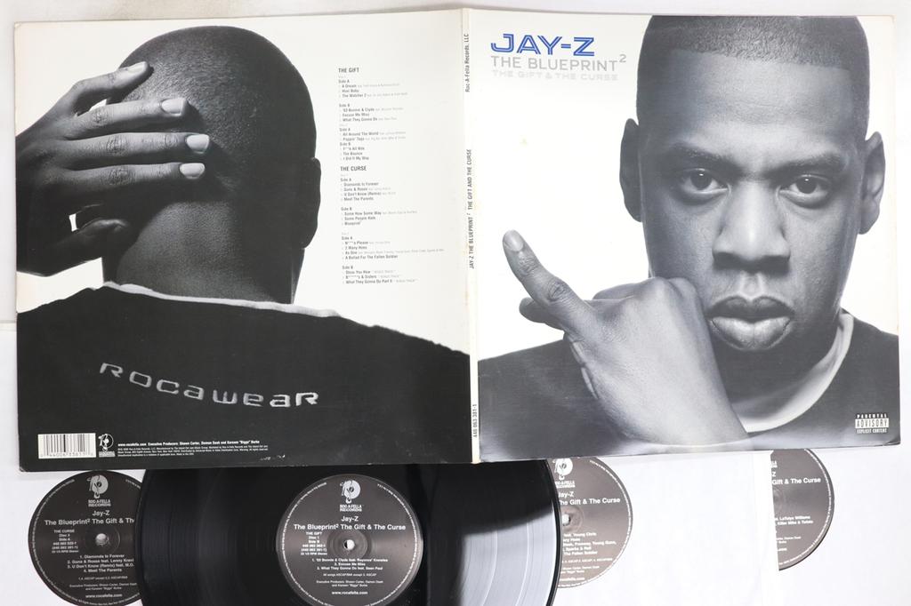 LP Record JAY-Z - Blueprint  Gift & Curse 4400633811 ROC A FELLA 2002 US Rap & Hip-Hop/R&B Used