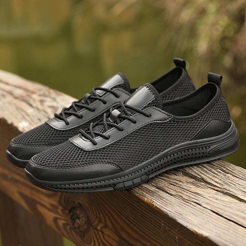 Fashion Men Breathable Mesh Casual Driving Male Shoes All-match Men's Flats Comfortable Sneakers for Men New Soft Lightweight Sneakers