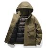 Thickened outdoor cotton-padded clothing fashion jacket cycling autumn and winter cotton-padded jacket men's jacket
