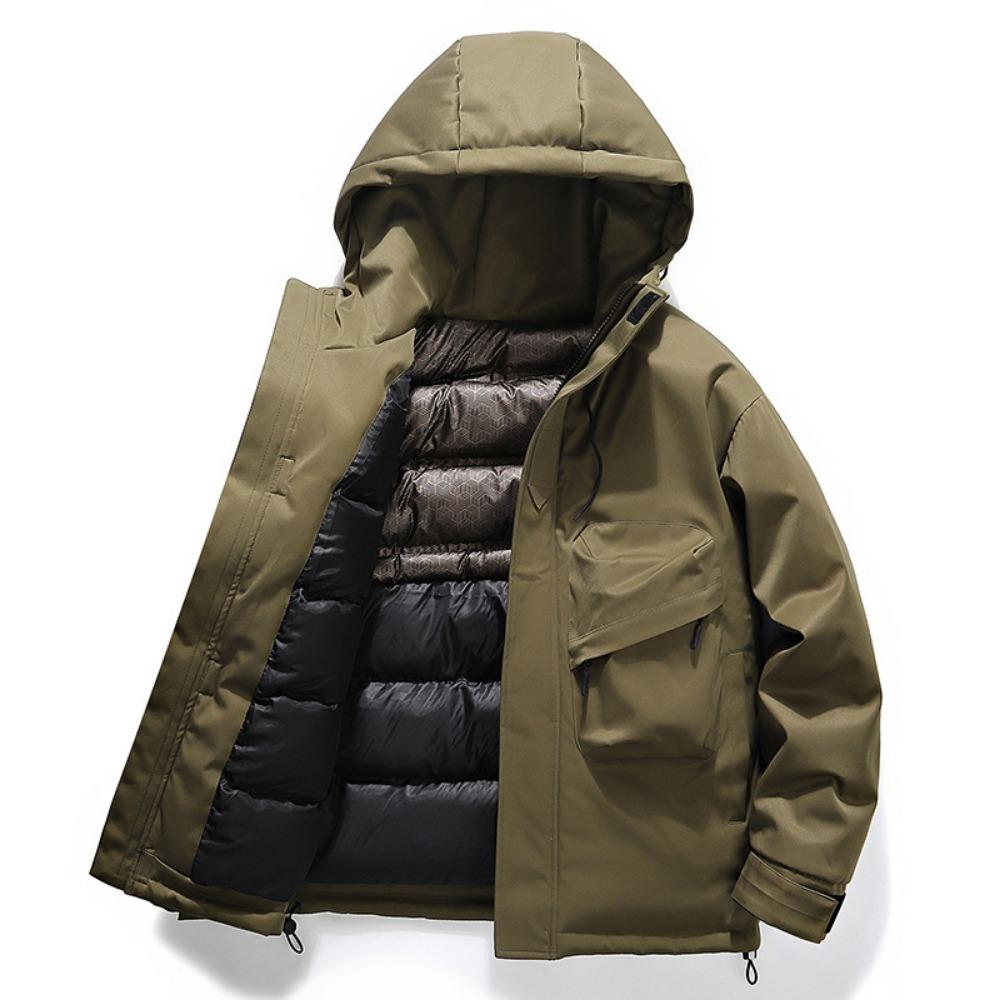 Thickened outdoor cotton-padded clothing fashion jacket cycling autumn and winter cotton-padded jacket men's jacket