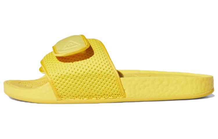

Шлепанцы Hu Pharrell x Шлепанцы Hu Adidas Originals Slides Bold Gold H04407 38