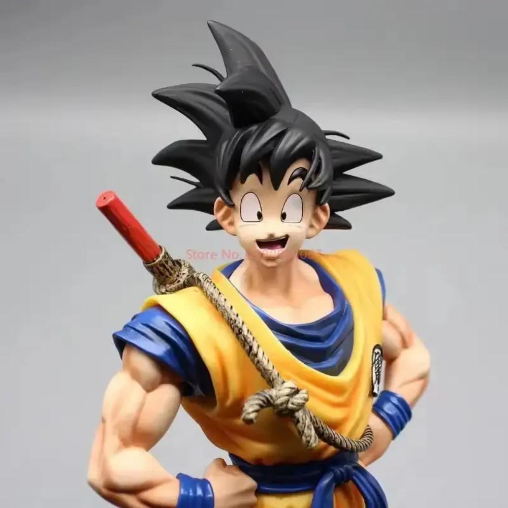 Dragon Ball Z Goku Traum Salto Wolke Super Saiyan Stehende Sammelfiguren Statue Anime Peripheres Modell Ornamente Spielzeug