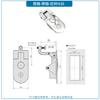For Southco C5 Compression Latch Zinc Alloy Electric Equipment Push Button Trigger with Key Unlock Sealed Lever Latches
