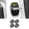 For BMW X3 G01 X4 2018- Carbon Fiber Steel Door Lock Buckle Protection Trim