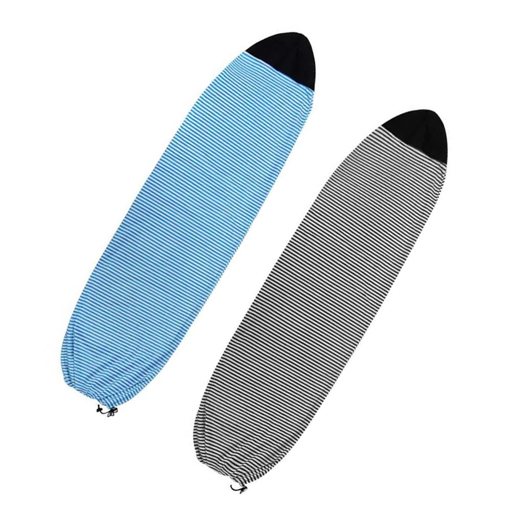 Surfboard Sock Cover, Lightweight Stretch Protective Surfboard Bag, Foldable Surfing Accessories For Shortboard Longboard Standup Paddleboard