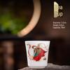Chaxun Monkey King Ceramic Teacup with Ice Jade Finish