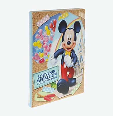 Mickey & Friends Souvenir Medal Book Storage Case Tokyo Disney Resort Exclusive Collection Case