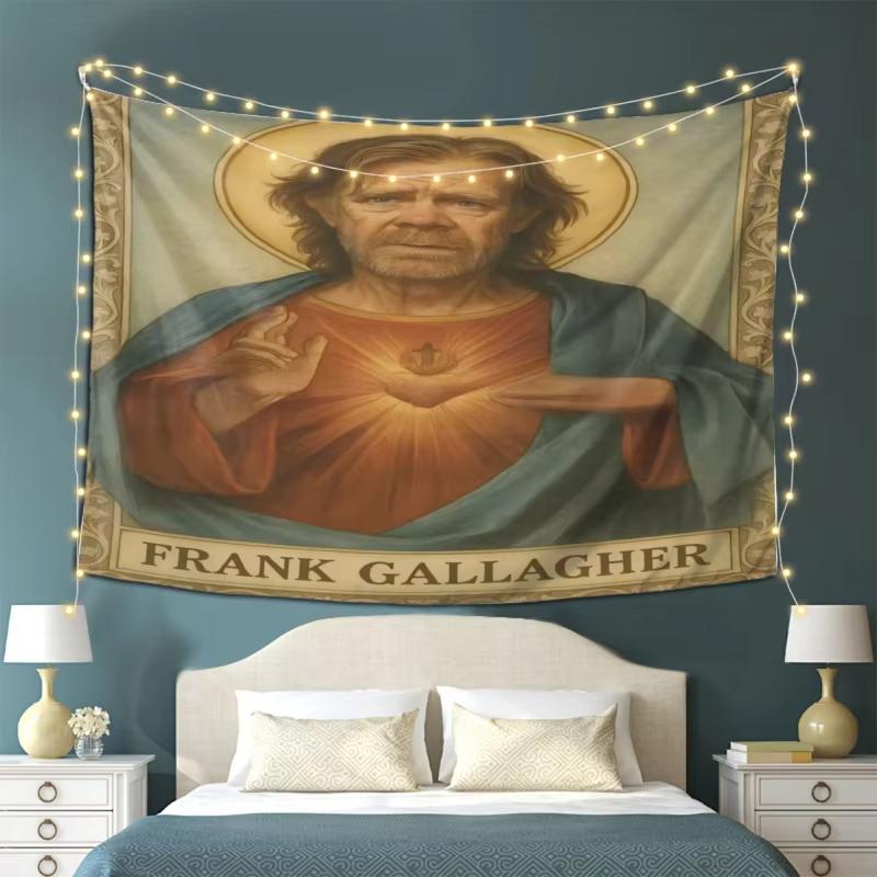 Schamloser Frank Gallagher Retro Lustiger Wandteppich Schlafzimmer Dekoration Wiederverwendbar Langlebig Hohe Qualität Mehrere Größen Flachdruck Design