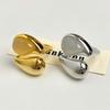 Exaggerated Irregular Water Drop Open Rings for Women Men Minimalist Transparent Crystal Chunky Finger Ring Jewelry Gifts
