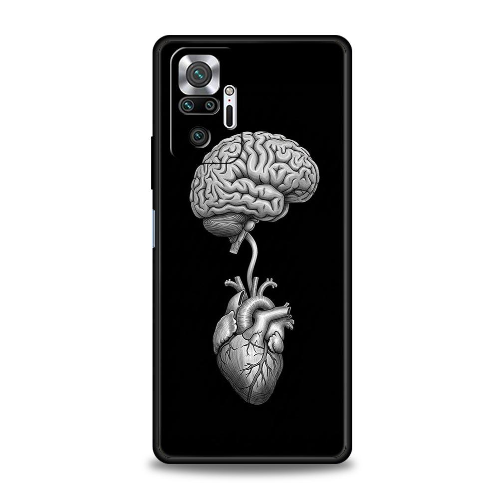 Creative Heart Medical Phone Case For Xiaomi Redmi Note 14 13 12 5G 11 10 Pro Plus 4G 9S 9 14C 13C 12C 10C 9C 9A Soft TPU Cover