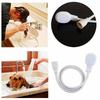 1.2 Meter Dog Shower Head Pet Bath Hose Sink Spray Drain Filter Hair Washing Pet Hair Clipper Shampoo Pet Push Saving Shower