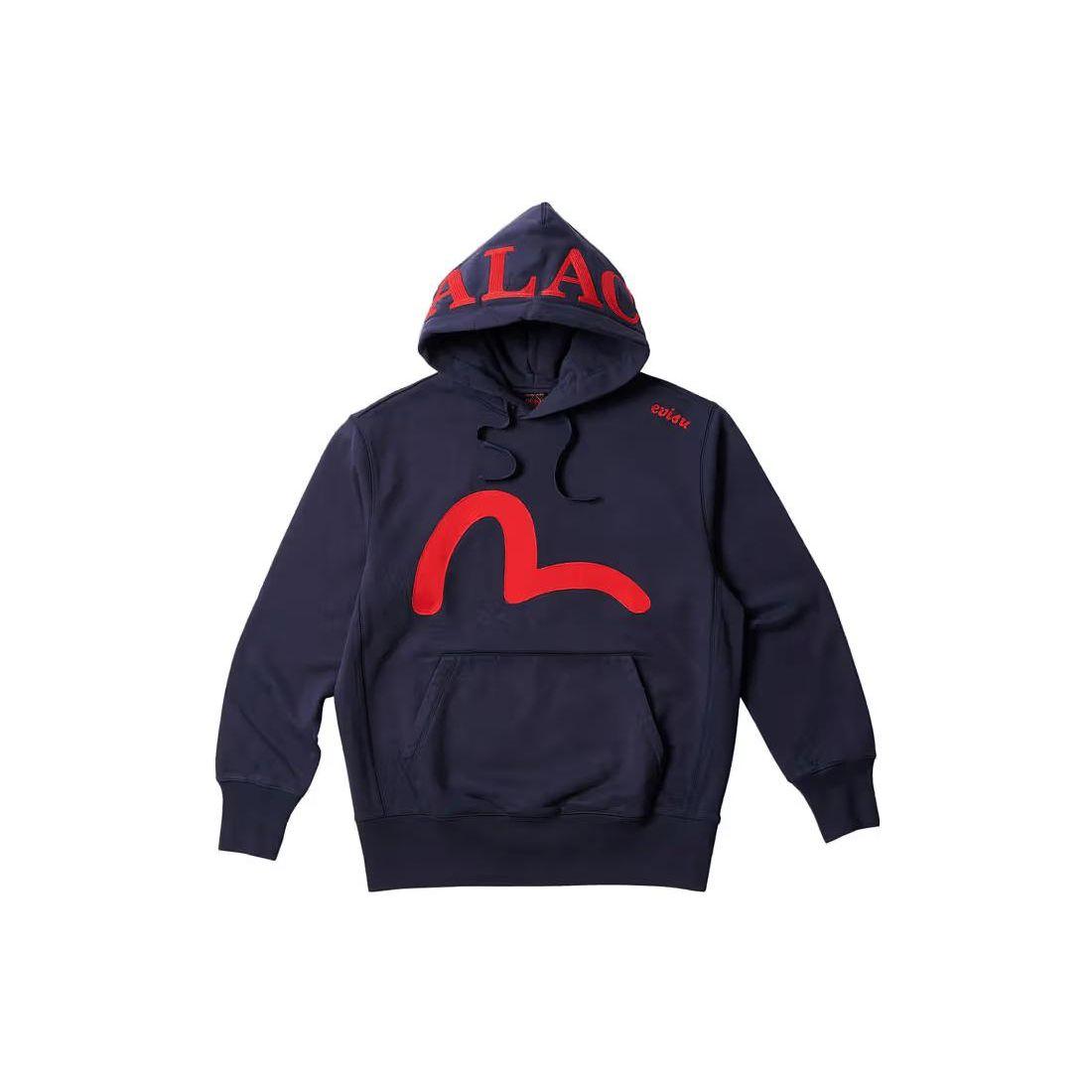 

Темно-синие топы унисекс Palace x Evisu Seagull Hood Blue P24EVCS003 L