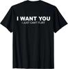 (ACCESO) Ti voglio Non riesco solo a flirtare T-shirt unisex