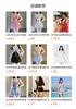 New cute pure desire style split boxers conservative long-sleeved star blouse three-piece swimsuit women's hot spring