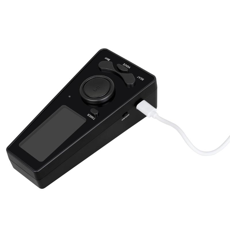 Electronic Metronome Digital Metronome Universal Metronome for Guitar Violin Drum with Timer LCD Display Volume Control