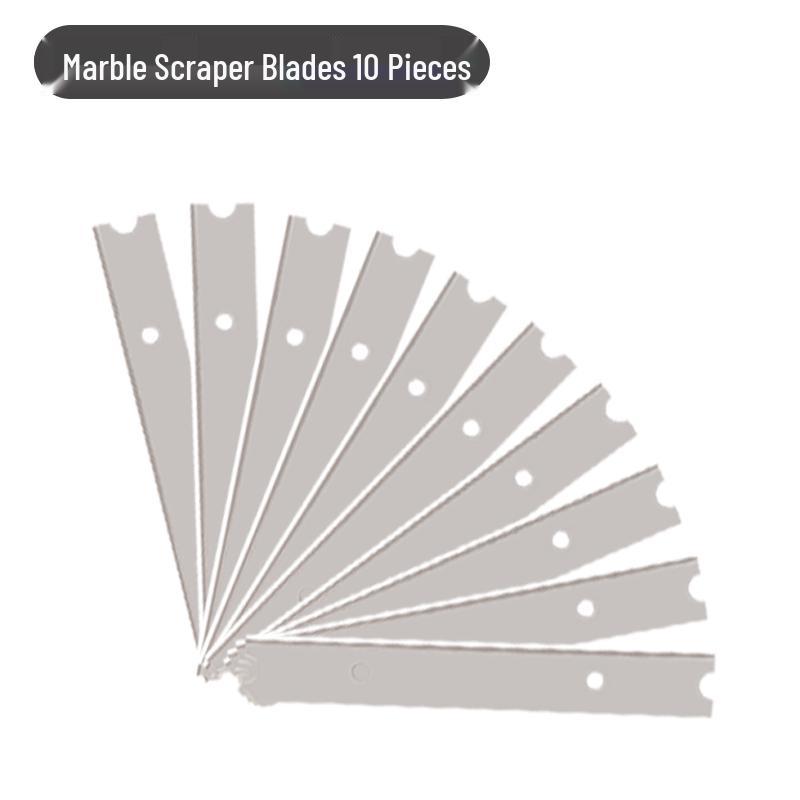 Versatile Putty Knife Set: Ideal for cleaning and smoothing tasks on marble, glass, floors, and walls.