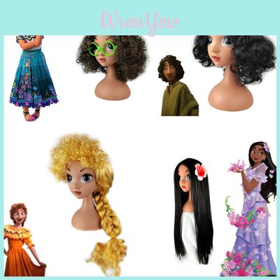 Encanto Wig Set For Mirabel Isabella Bruno And Pepa Breathable And Comfortable Cosplay Props
