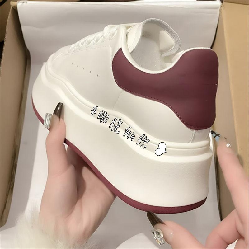 

Ruxi little white shoes women s summer versatile thick-soled small height-increasing shoes sports and leisure muffin board shoes 40