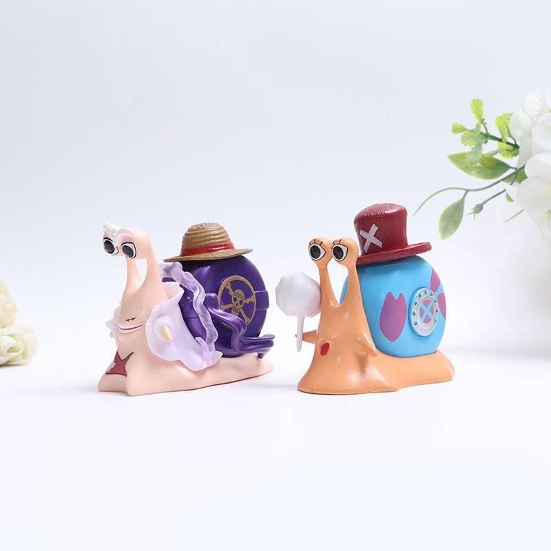 Piece One Nika Snail Toy Cute Cartoon Tabletop Decoration Model Figure Gift