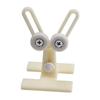 1X Fishing Rod Winding Machine Support Stand Rod Building Tool Rod Repair Holder 3.5x2.4x2.8in Fishing Machine Rod Support Stand