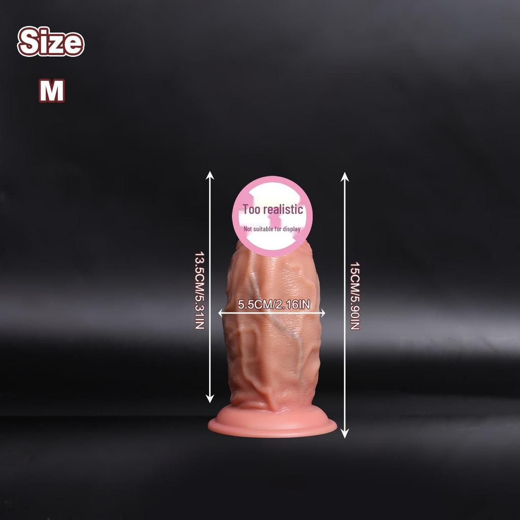 Silicone Eggless Dildo: Soft, Realistic Masturbator for Women