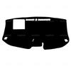 For Geely Geometry C 2020 2021 2022 2023 Car Inner Black Suede Leather Dashboard Cover Dash Mat Carpet Cape Cushion DashMat Pad