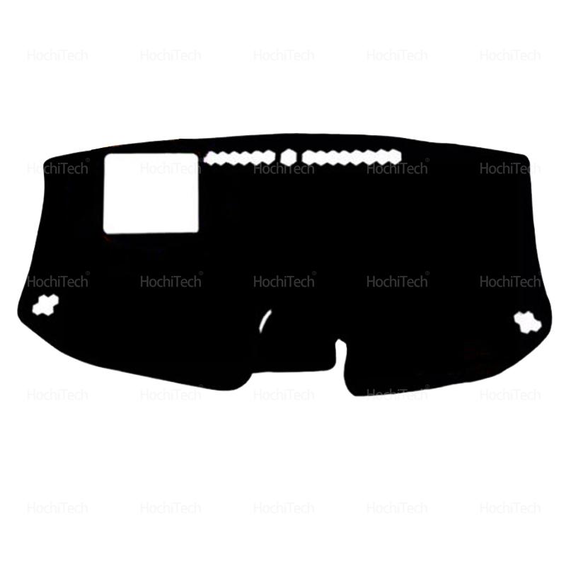 For Geely Geometry C 2020 2021 2022 2023 Car Inner Black Suede Leather Dashboard Cover Dash Mat Carpet Cape Cushion DashMat Pad