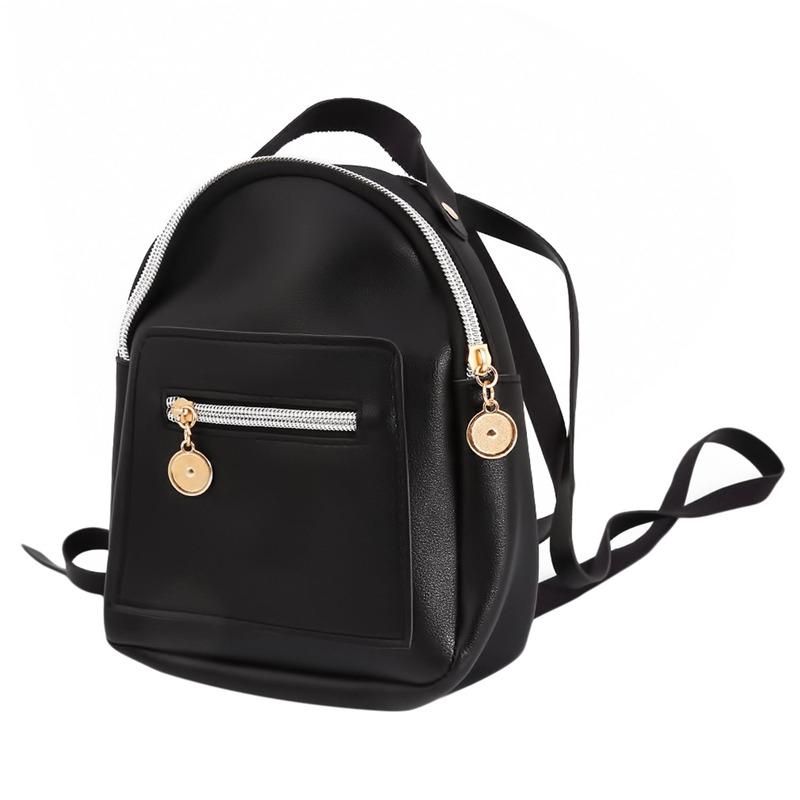 Lightweight Women Small Backpack Autumn Winter Multi-pocket Large-capacity Mobile Phone Double Shoulder Bag