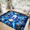 Sheffield Wednesday Calcio Design Velluto di Cristallo Tappeto Accogliente Non?Tappeto Stampato Antiscivolo per Camera da Letto Soggiorno Ingresso