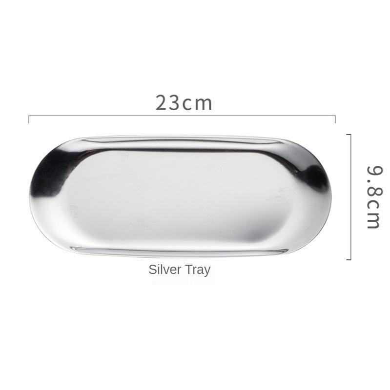 Distributeur de savon doré de luxe avec poignée à pression, distributeur en céramique, argent avec plateau en acier inoxydable, accessoire de salle de bains