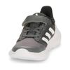 adidas Tensaur Run 3.0 Lightweight Comfortable Slip-Resistant Durable Low-Top Running Shoes Kids Sneakers Black White IE5986