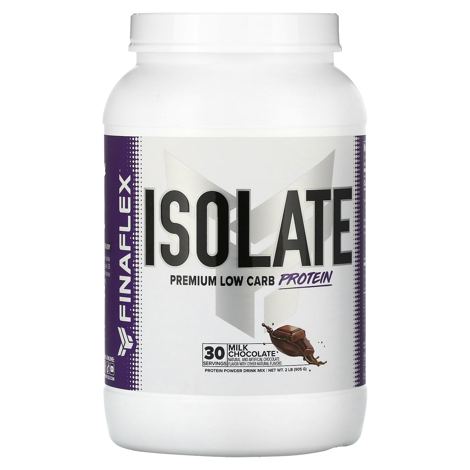 

Finaflex, Isolate, Premium Low Carb Protein, Milk Chocolate, 2 lb (905 g)