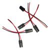 BRIIKPP Wedge Socket Motorcycle Light Bulb Socket Bulb Expansion Socket