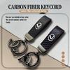 Porte-clés Logo de Voiture en Fibre de Carbone Porte-clés Emblème Porte-clés Pour RX350 IS250 IS200 GS300 LX570 RC350 UX250h ES350